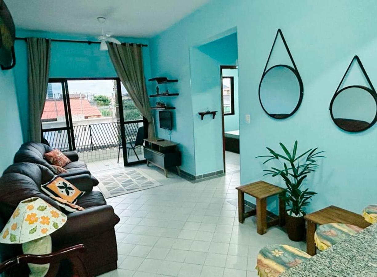 Ap Beira-Mar Com Wi-Fi E Garagem Apartment Mongagua Ngoại thất bức ảnh