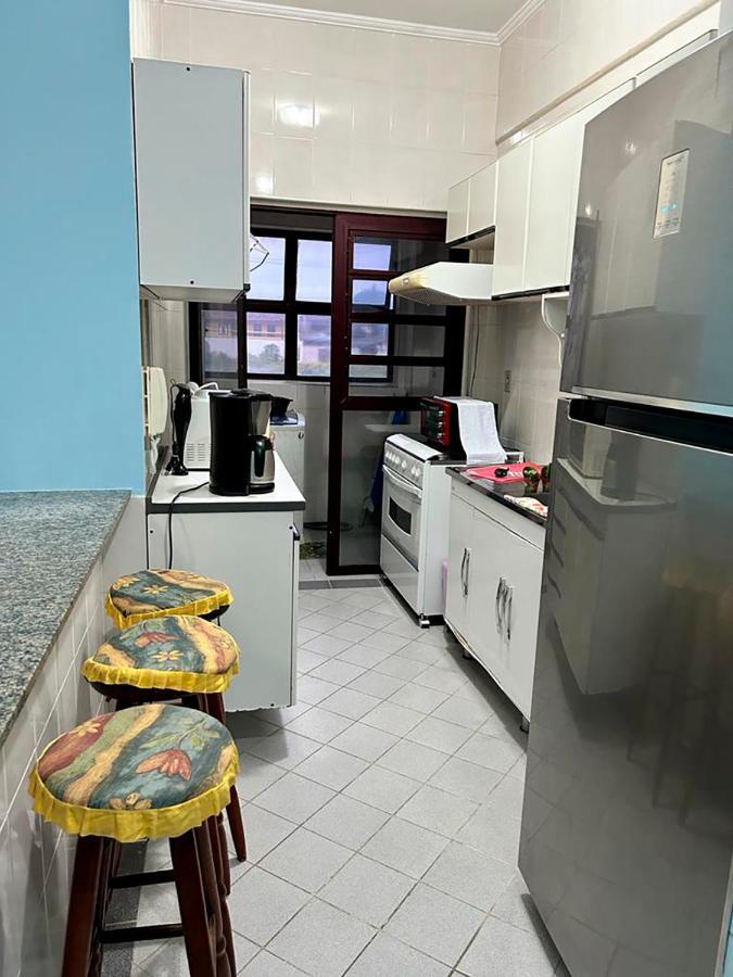 Ap Beira-Mar Com Wi-Fi E Garagem Apartment Mongagua Ngoại thất bức ảnh