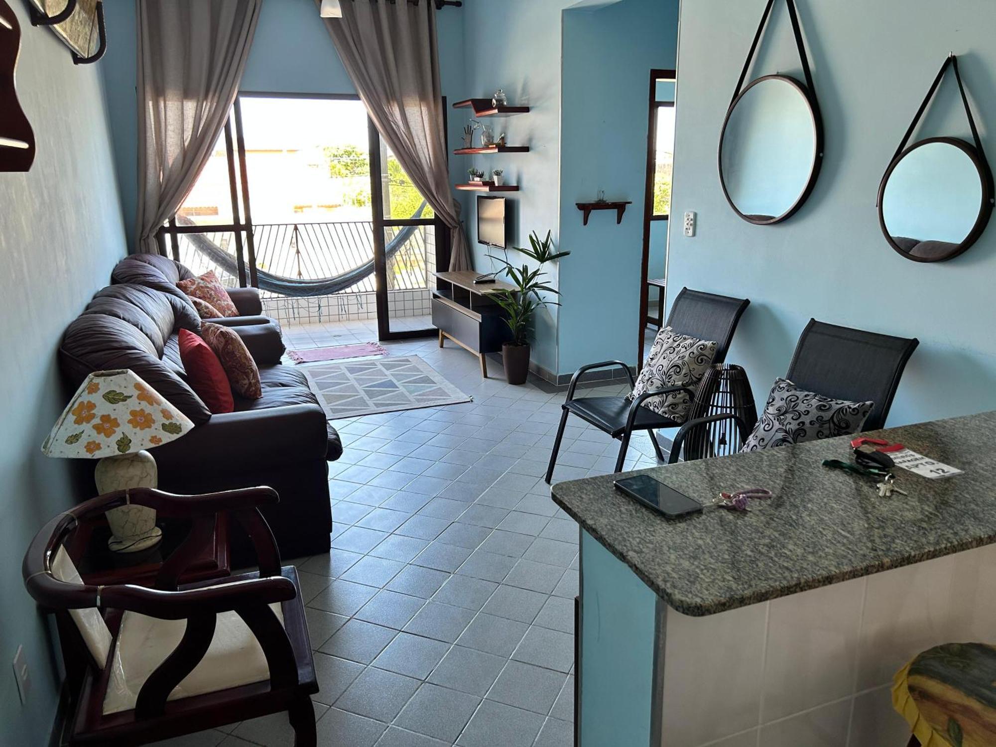 Ap Beira-Mar Com Wi-Fi E Garagem Apartment Mongagua Phòng bức ảnh